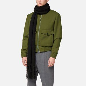 BNWT AW17 AMI KHAKI ZIPPED JACKET L